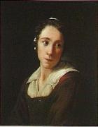 Michiel Sweerts Portrait of a young woman. oil painting artist